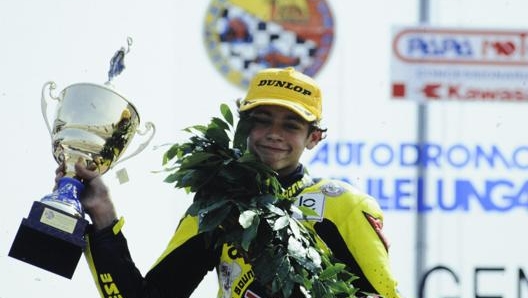 Nel 1995 Valentino Rossi vince il Campionato Italiano della classe 125