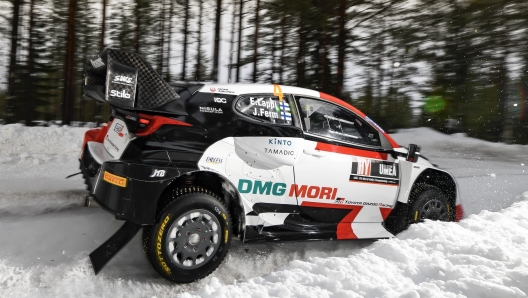 Esapekka Lappi su Toyota GR Yaris