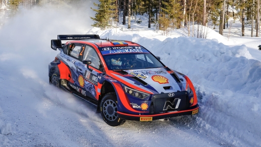 La Hyundai i20 N di Oliver Solberg