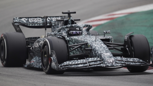 Alfa Romeo F1 test spagna 2022  Guanyu Zhou