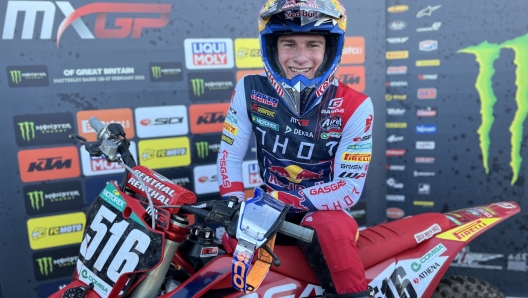 Simon Langenfelder (Gas Gas) vince il GP della Gran Bretagna 2022 in MX2