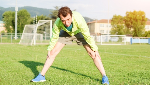 Allenamento la mattina della partita