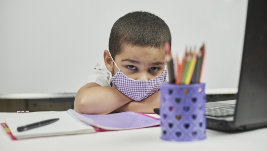 Bambini stressati per il Covid