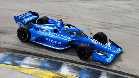 La Dallara motorizzata Honda di Alex Palou, campione in carica del team Chip Ganassi. FB: IndyCar