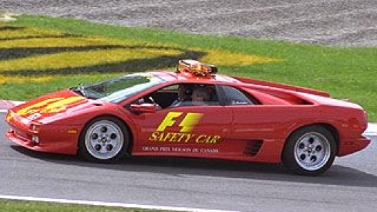 La Lamborghini Diablo usata dal GP Canada