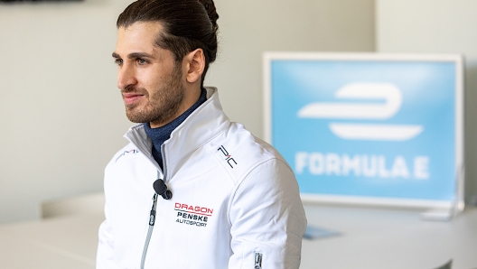 Antonio Giovinazzi, pilota del team Dragon Penske di Formula E