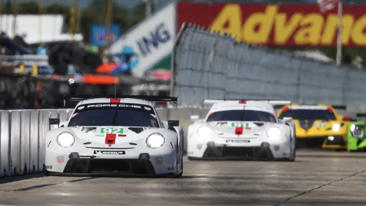 La Porsche 911 Rsr - 19 numero 52 vincitrice in classe Lmgte Pro. Wec/G. Tomescu/focus-pack-media