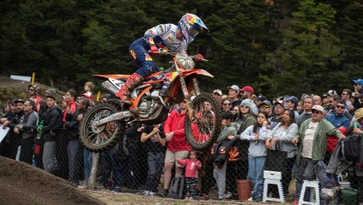 Tom Vialle (Ktm), vincitore del GP della MX2 in Argentina