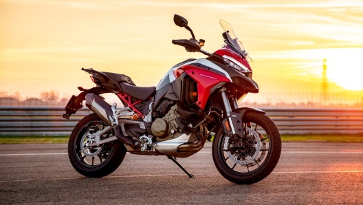 La Ducati Multistrada V4 è tra le moto preferite dagli italiani