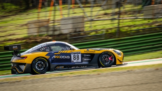 La Mercedes Amg GT di Marciello-Juncadella-Gounon