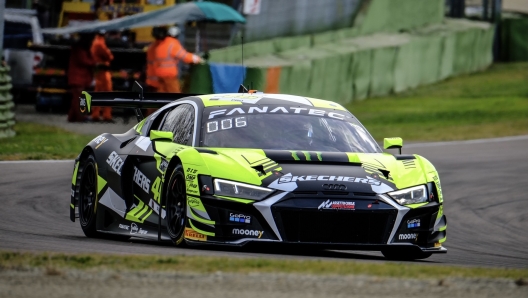 L'Audi R8 Lms di Valentino Rossi. Sro/D. Bogaerts