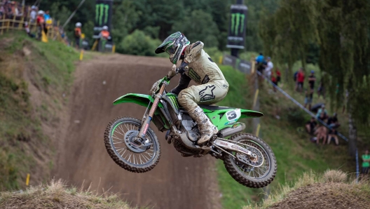 Romain Febvre (Kawasaki) nel 2021