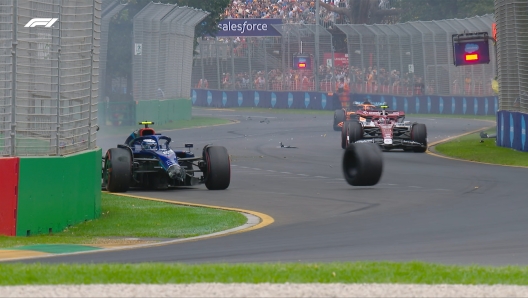 Incidente Latifi-Stroll a Melbourne