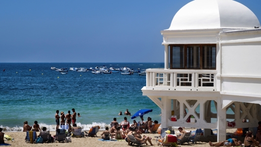 Cadiz. Playa de la Caleta - Antiguo Balneario