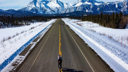 Di Felice in Nord America - Foto di Omar Di Felice