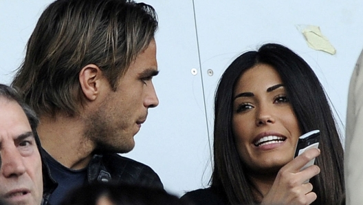 Alessandro Matri e Federica Nargi allo stadio