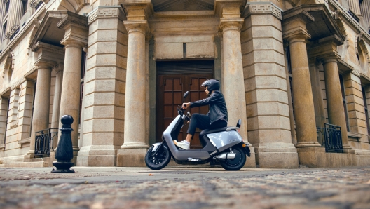 Uno scooter elettrico della Yadea