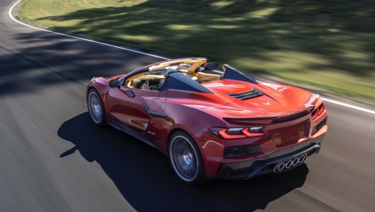 La Chevrolet Corvette Z06 cabriolet attesa nel 2023