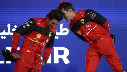 Carlos Sainz, 27 anni, e Charles Leclerc, 24