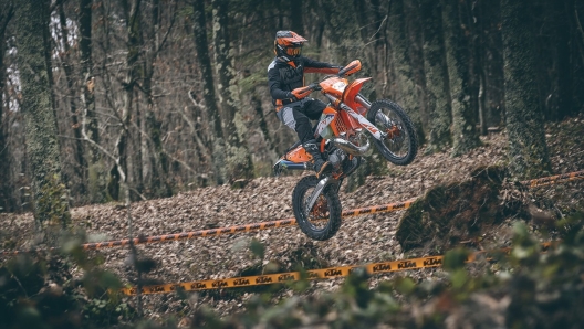 Ktm Exc 300, cos come il resto della gamma 2T, sfrutta tecnologia Tpi