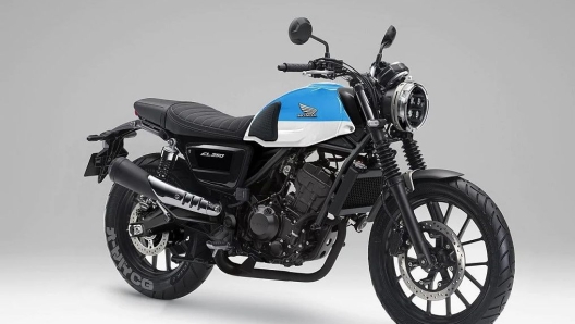 Il render della versione da 250 cc, anch'essa derivata dalla Rebel di eguale cilindrata