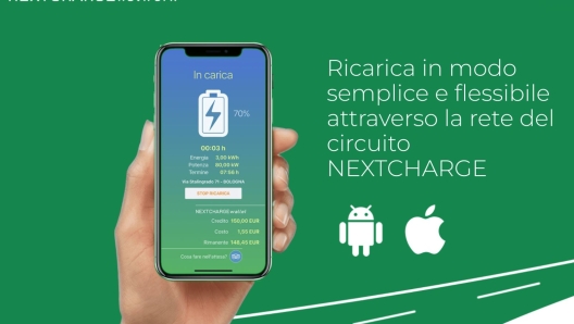 L'app per la ricarica delle auto elettriche Nextcharge