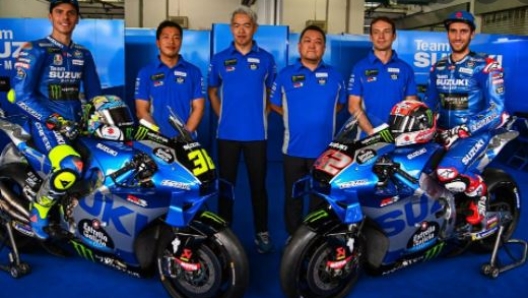 Il team Suzuki MotoGP 2022