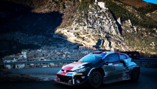 Sebastien Loeb al Rally di Monte Carlo 2022