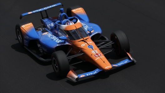 La monoposto numero 9 motorizzata Honda del team Chip Ganassi guidata da Dixon. IndyCar/M.Fraver