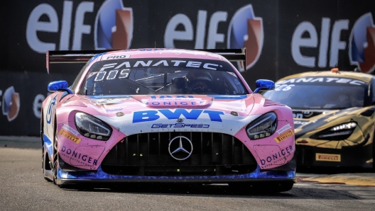 La Mercedes-Amg GT del team GetSpeed. Sro