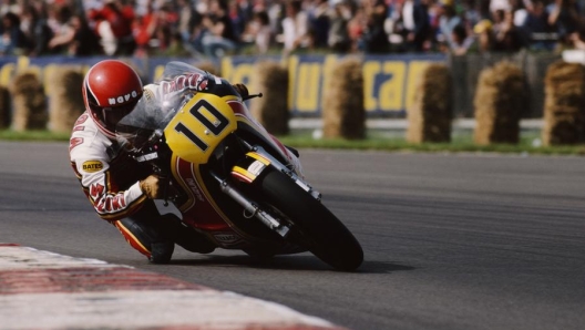 Randy Mamola su Suzuki nel 1980