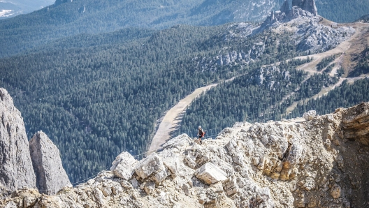 Un'immagine dell'edizione del Delicious Trail Dolomiti 2021 - Foto Sportograf