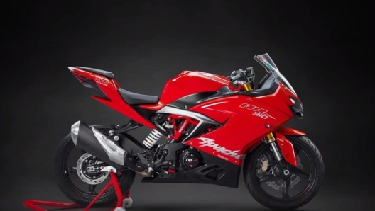 La baby sportiva Bmw avr molto in comune con la Tvs Apache RR 310