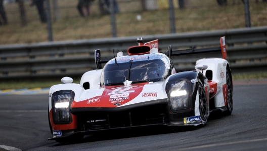 La Toyota GR010-Hybrid numero 8 in pole position. Tgr