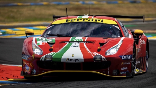 La Ferrari 488 Gte Evo (AF Corse) numero 52, quinta al via in Lmgte Pro