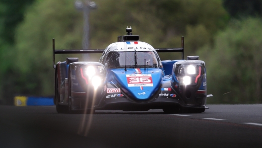 La Alpine Elf A480 alla 24 Ore di Le Mans. Fia Wec/G. Tomescu