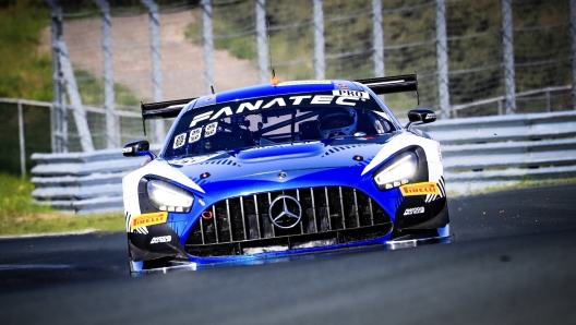 La Mercedes-Amg GT di Marciello