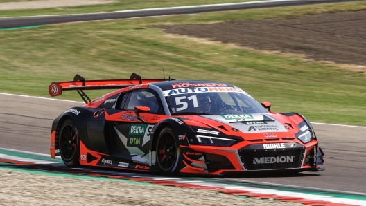 L'Audi di Muller, la più veloce il venerdì a Imola. Dtm/J. Tap