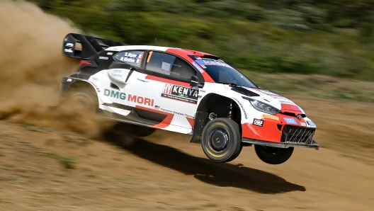 La Toyota Yaris di Ogier in Kenya. Gazoo Racing