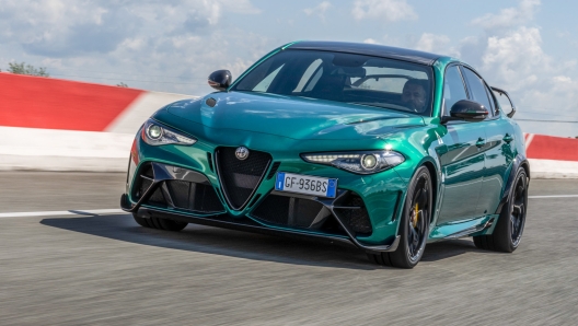 La Giulia Quadrifoglio attuale