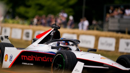 Al volante della Mahindra Gen3 Nick Heidfeld