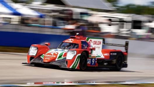 Il prototipo Lmp2 del team Prema Orlen, a Monza con Kubica, Colombo e Deletraz. Wec/T. Hearn