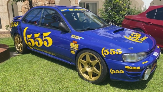 Subaru Impreza Gr.A n 001-555 del 1999 guidata da Ari Vatanen, Colin McRae e Marku Hallen