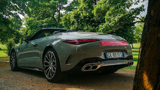 Il maestoso posteriore della Mercedes Amg 63 SL