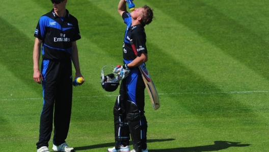 Durham batsman Scott Borthwick