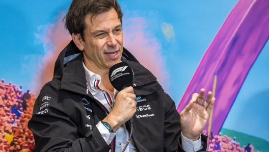 Toto Wolff, team principal della Mercedes. AFP