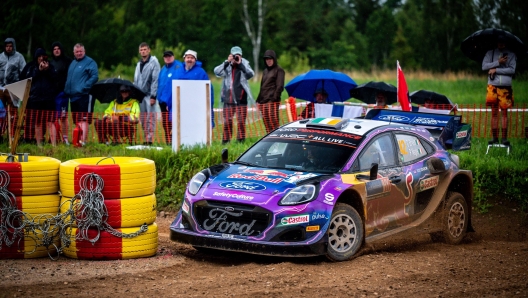 Craig Breen (Ford M-Sport) è il più veloce nella PS 1 del Rally Estonia 2022