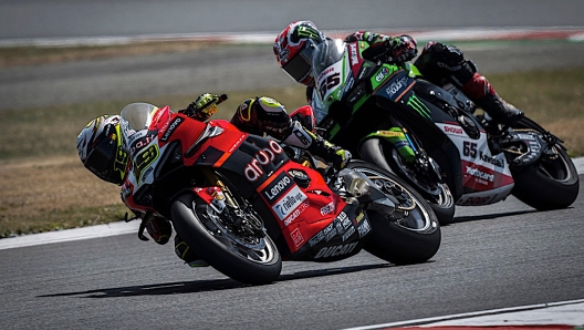 Alvaro Bautista e Jonathan Rea