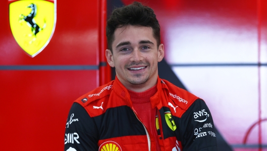 Charles Leclerc, pilota della Ferrari. Getty