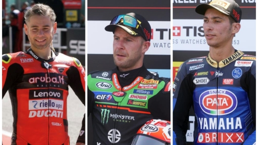 Alvaro Bautista, Jonathan Rea e Toprak Razgatlioglu